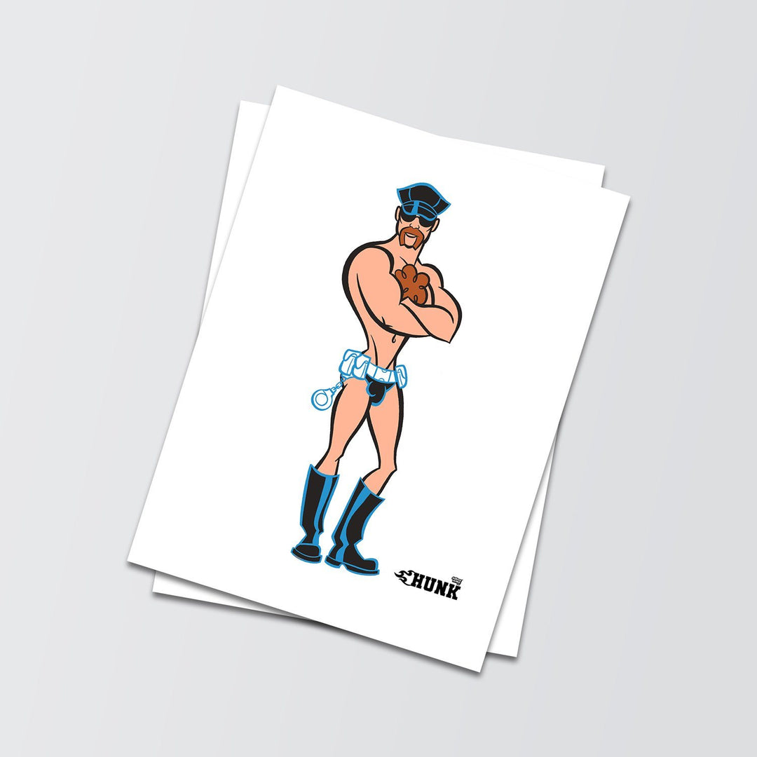 COP • 8 by 10 ART PRINT