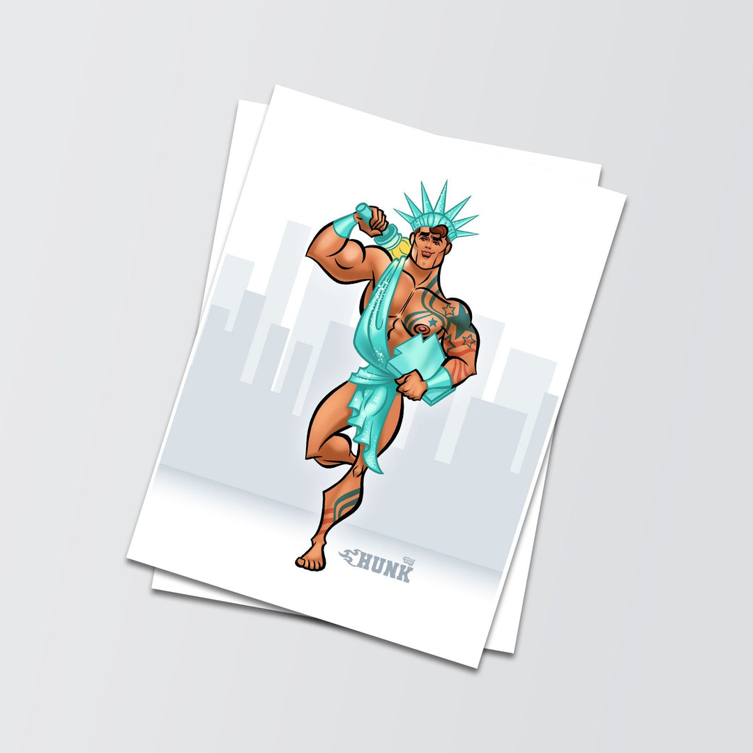 LIBERTY • 8 by 10 ART PRINT