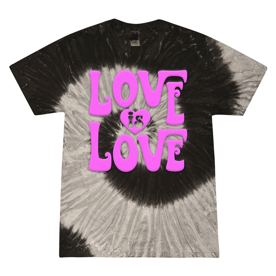 LOVE IS LOVE • TIE DYE TEE