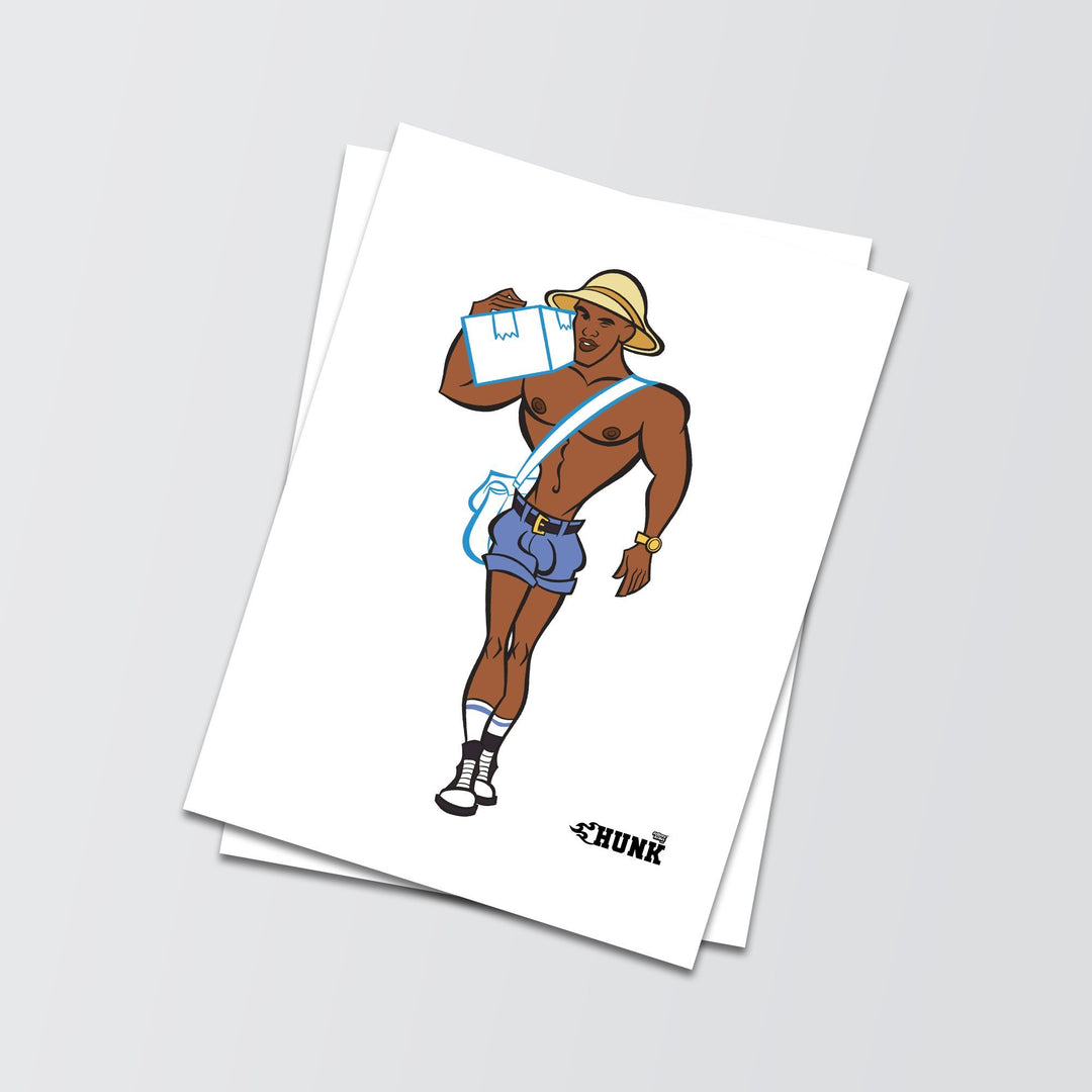 Mailman • 8 by 10 ART PRINT