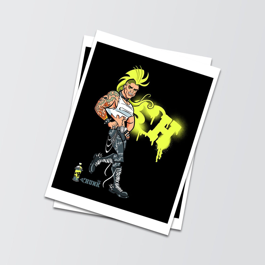 Punk • 8 by 10 ART PRINT