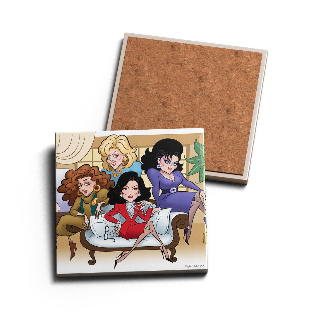 SOUTHERN BELLES • CERAMIC COASTER