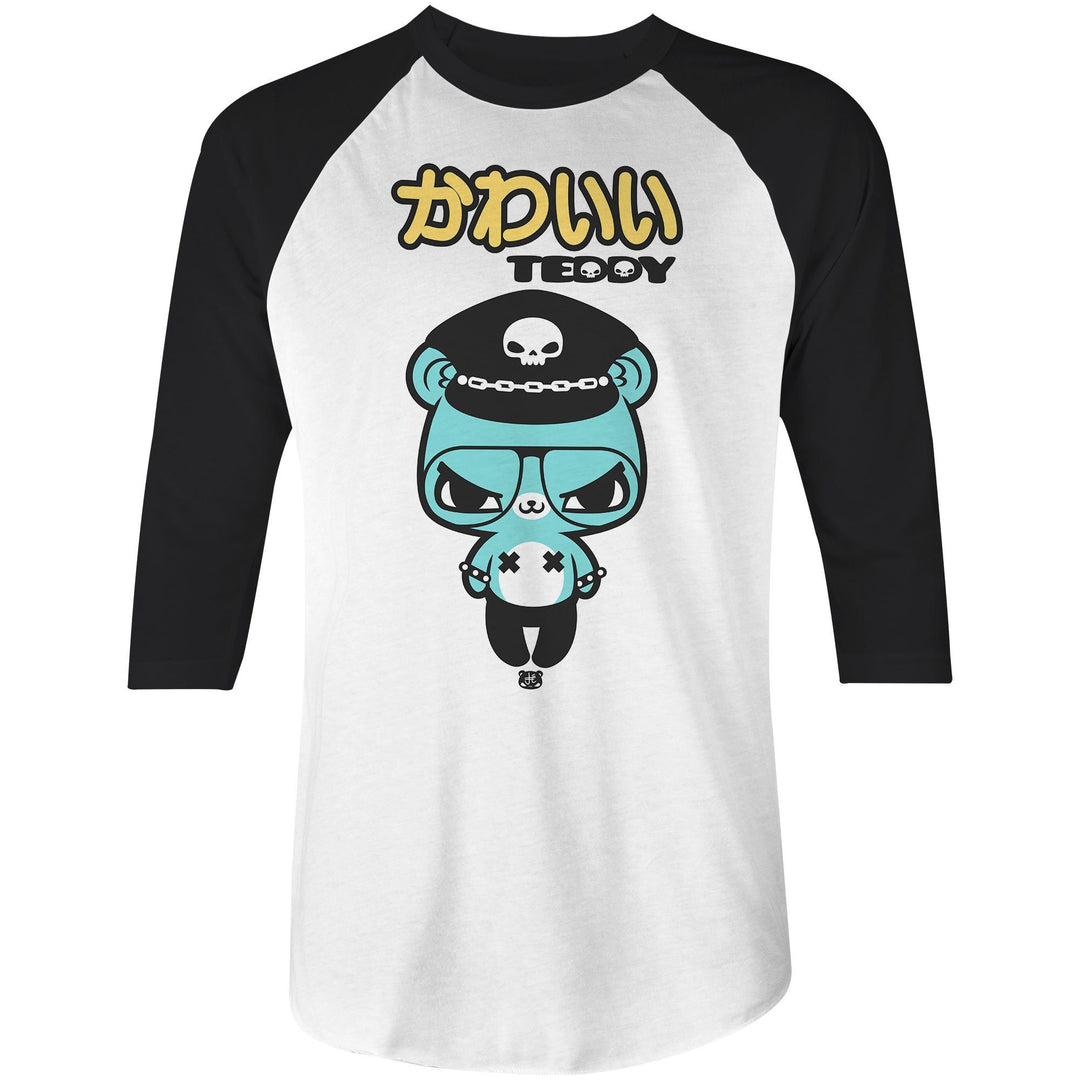 BIKER TEDDY • 3/4 SLEEVE