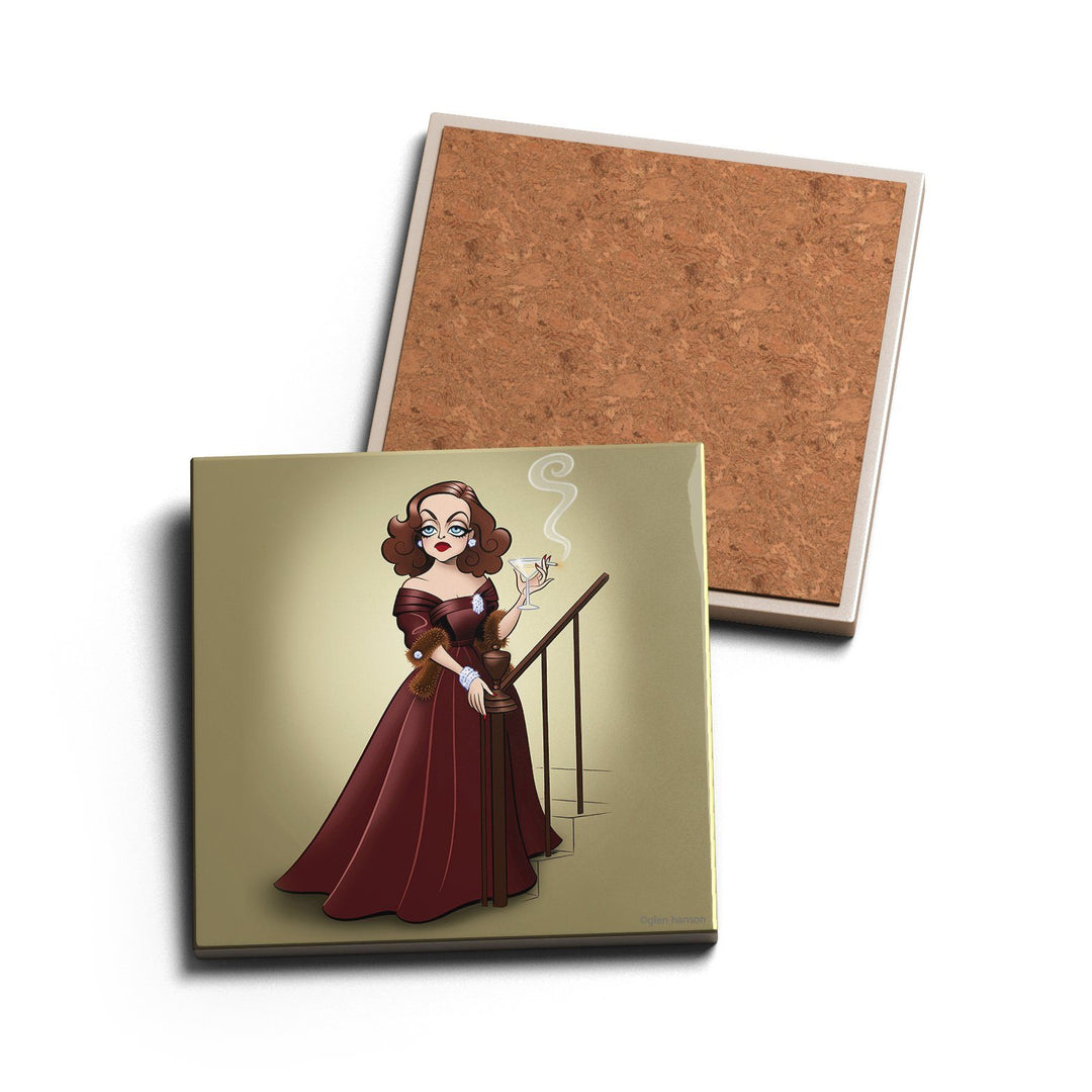 BUMPY NIGHT • CERAMIC COASTER