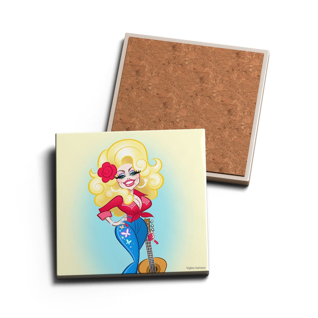 COUNTRY GIRL • CERAMIC COASTER