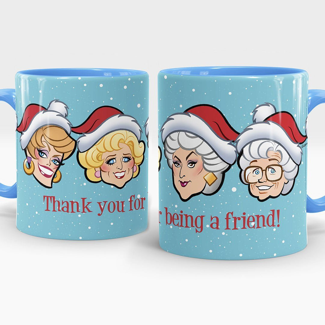 BLUE XMAS FRIENDS • MUG