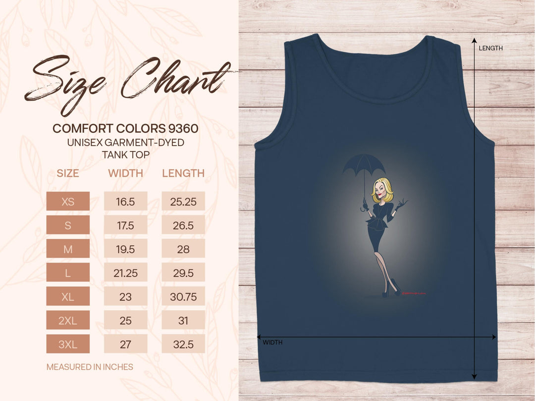 Comfort Colors 9360 Unisex Garment-Dyed Tank Top product