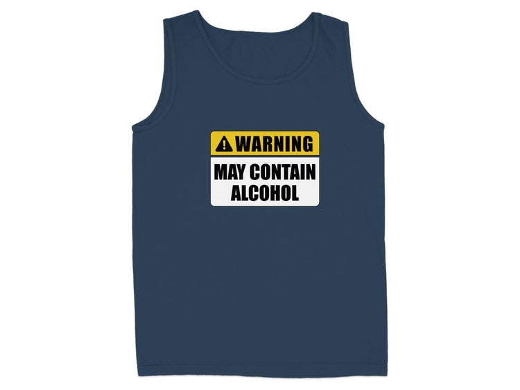 Warning May Contain Alcohol Tank Top product type