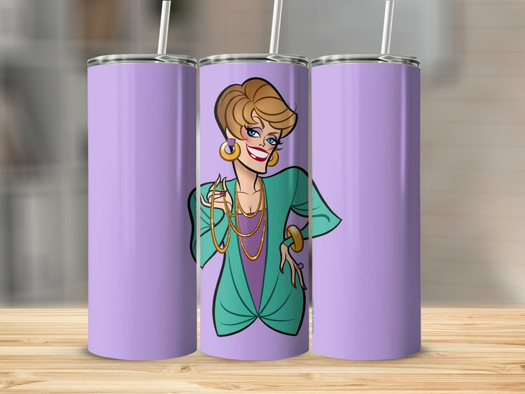 Stylish Retro Character Design Tumbler product