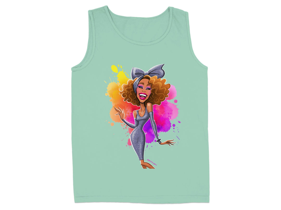 Vibrant Cartoon Character Graphic Tank Top product