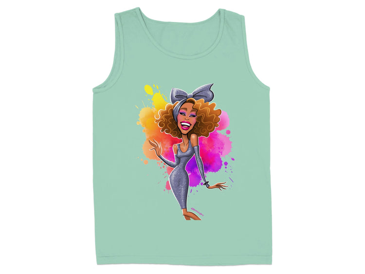 Vibrant Cartoon Character Graphic Tank Top product