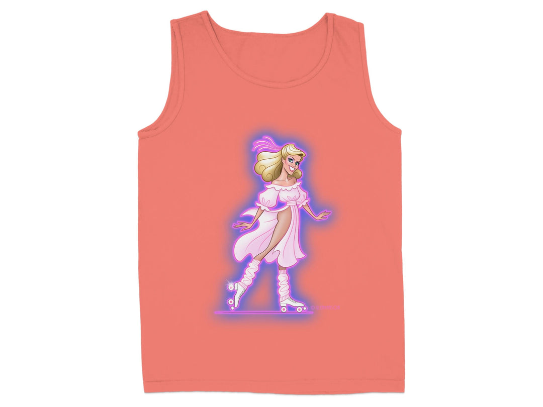 Roller Skating Doll Graphic Unisex Tank Top product type