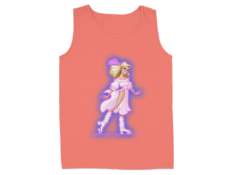 Roller Skating Doll Graphic Unisex Tank Top product type