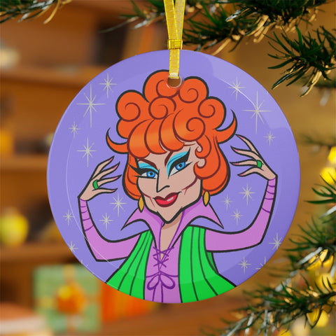 Witch Mother - Glass Ornaments