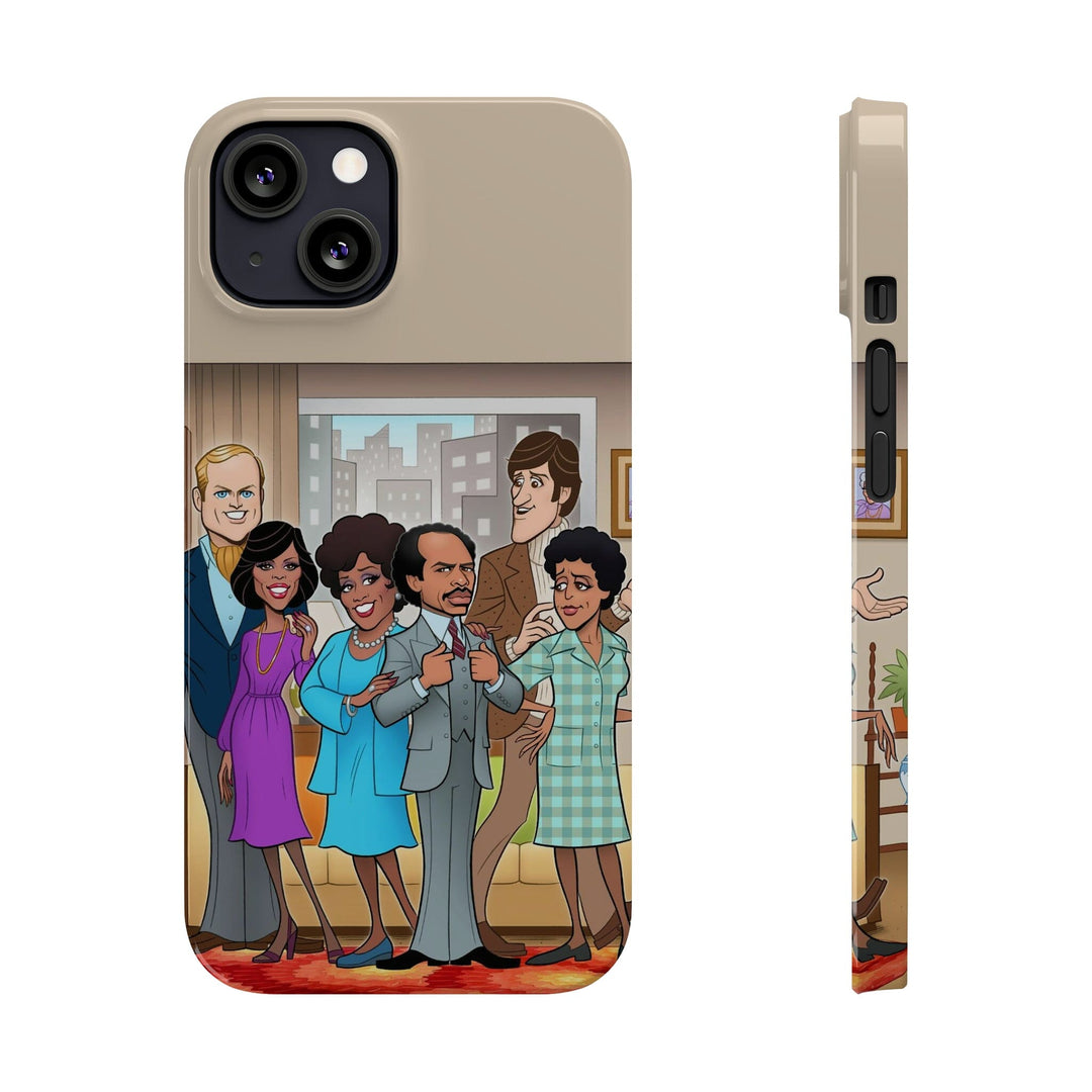 Movin' on up - Slim iPhone Cases