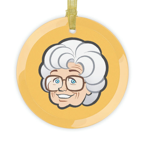 Ma head - Glass Ornaments
