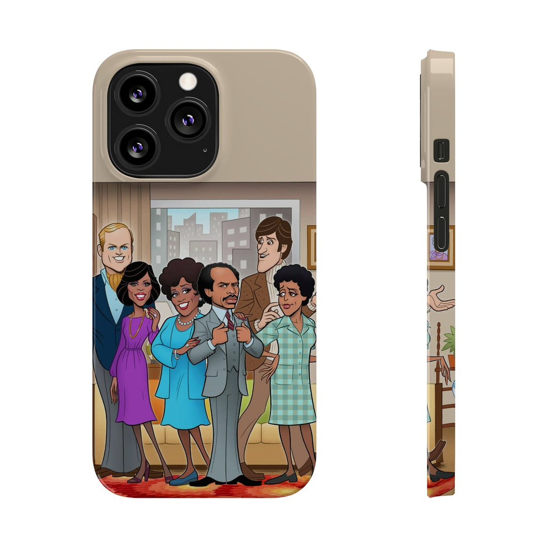 Movin' on up - Slim iPhone Cases