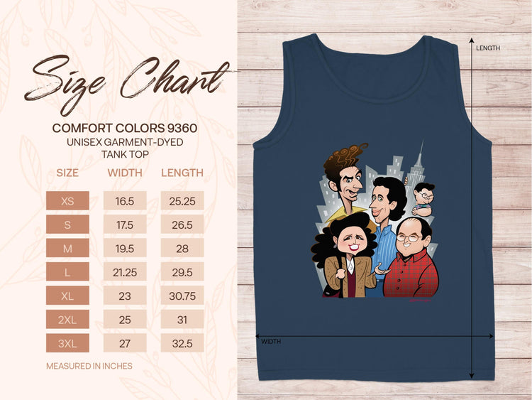 Iconic Comedy Show Characters Unisex Tank Top product