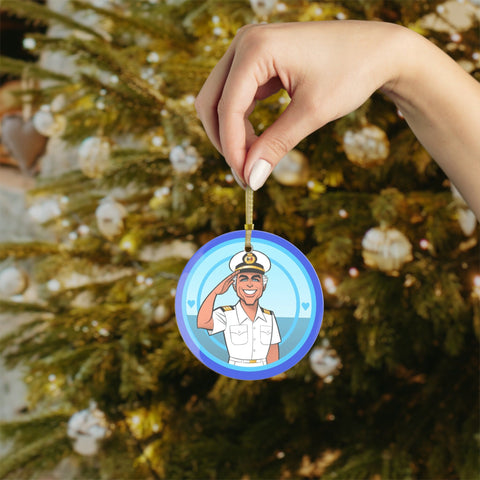 Captain - Glass Ornaments