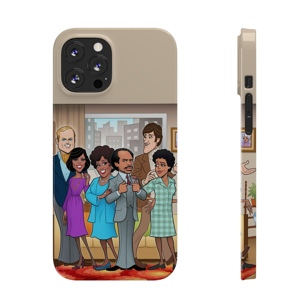 Movin' on up - Slim iPhone Cases