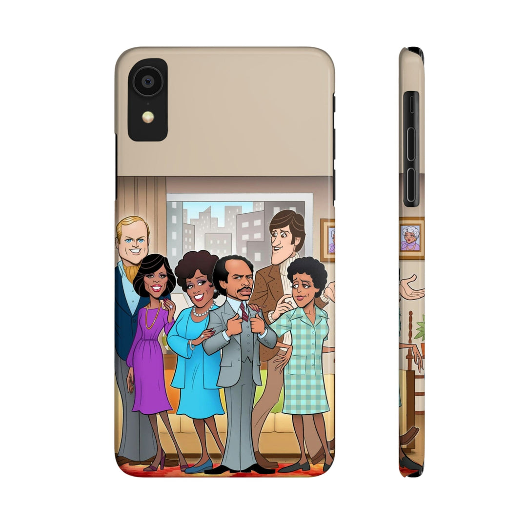 Movin' on up - Slim iPhone Cases