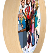 LOVE IS ALL AROUND • Wall clock