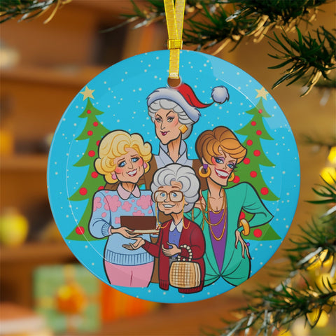 Xmas Friends -  Glass Ornaments