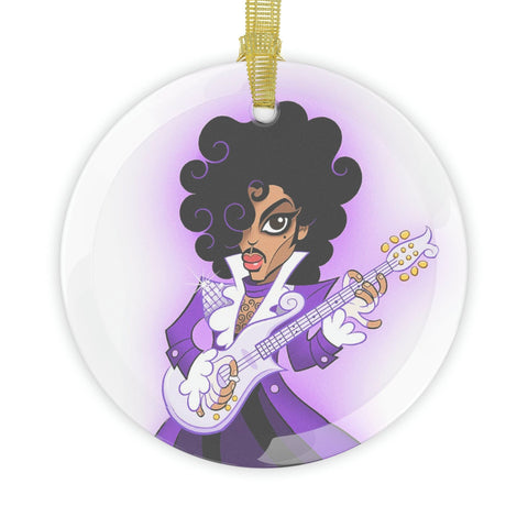 Purple royalty - Glass Ornaments