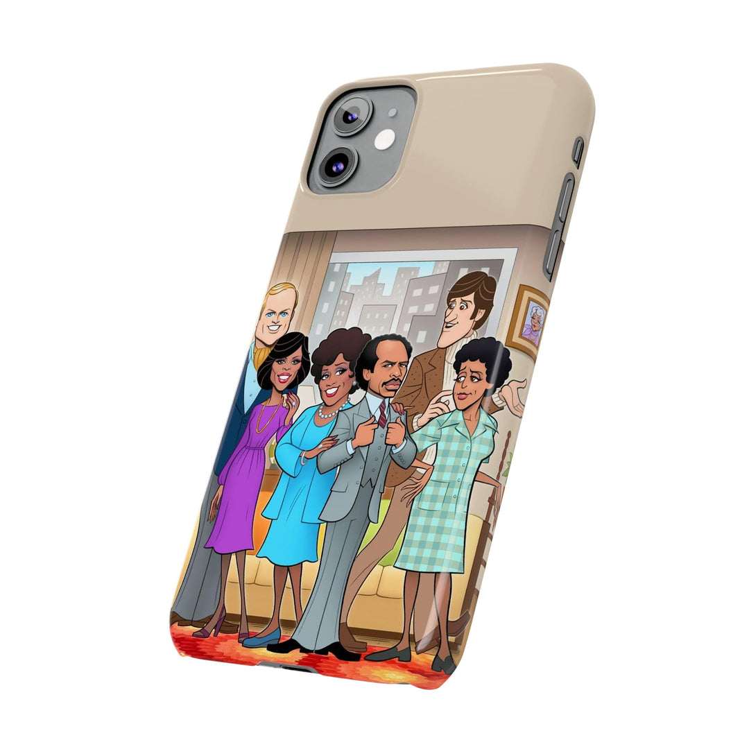 Movin' on up - Slim iPhone Cases