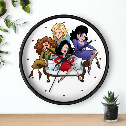 SOUTHERN BELLES • Wall clock
