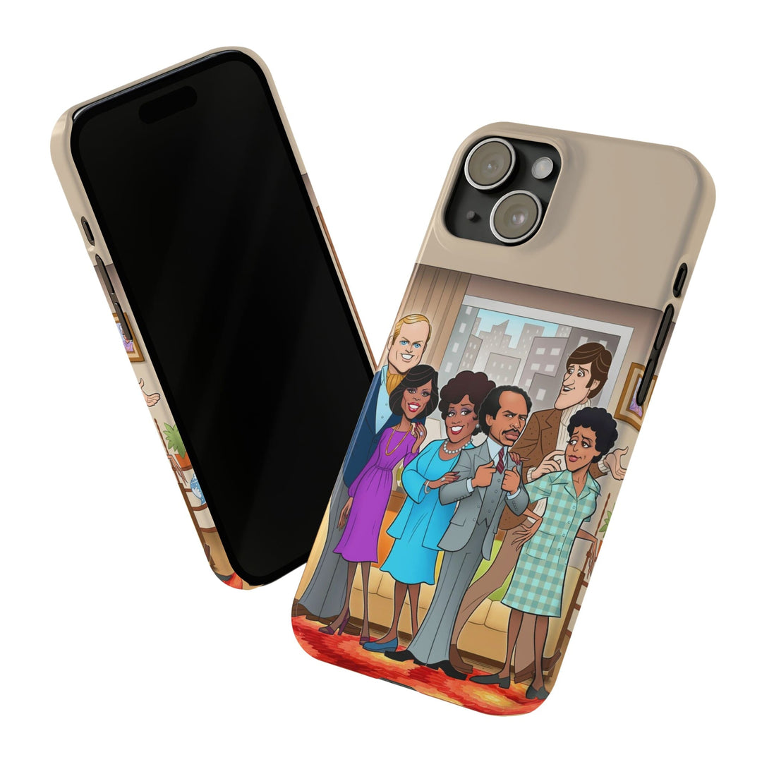 Movin' on up - Slim iPhone Cases