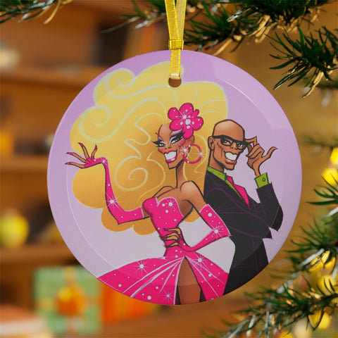 Power Duo - Glass Ornaments