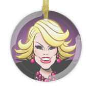 Funny Lady - Glass Ornaments