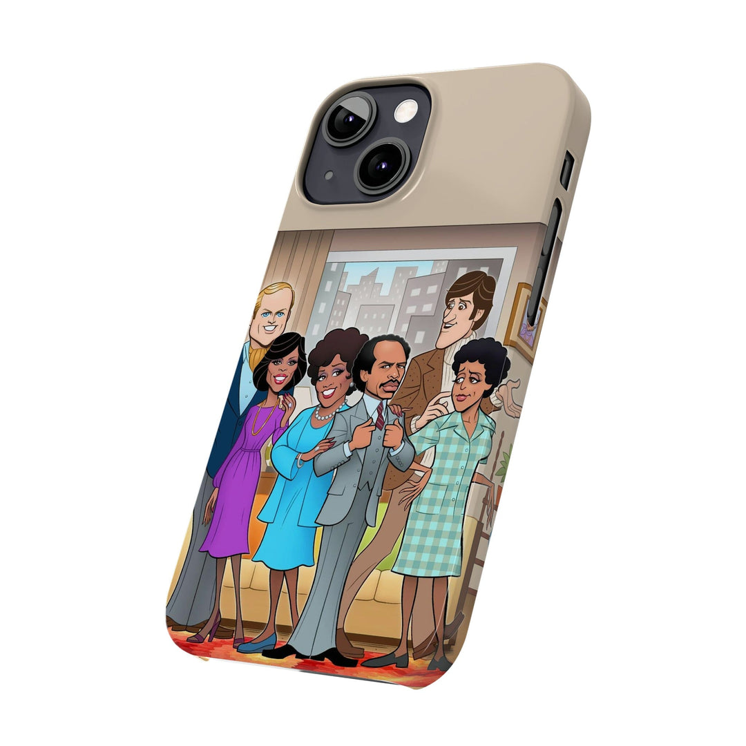 Movin' on up - Slim iPhone Cases