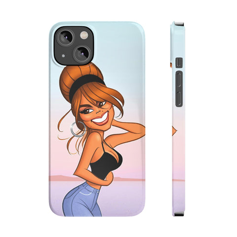 Never - Slim iPhone Cases