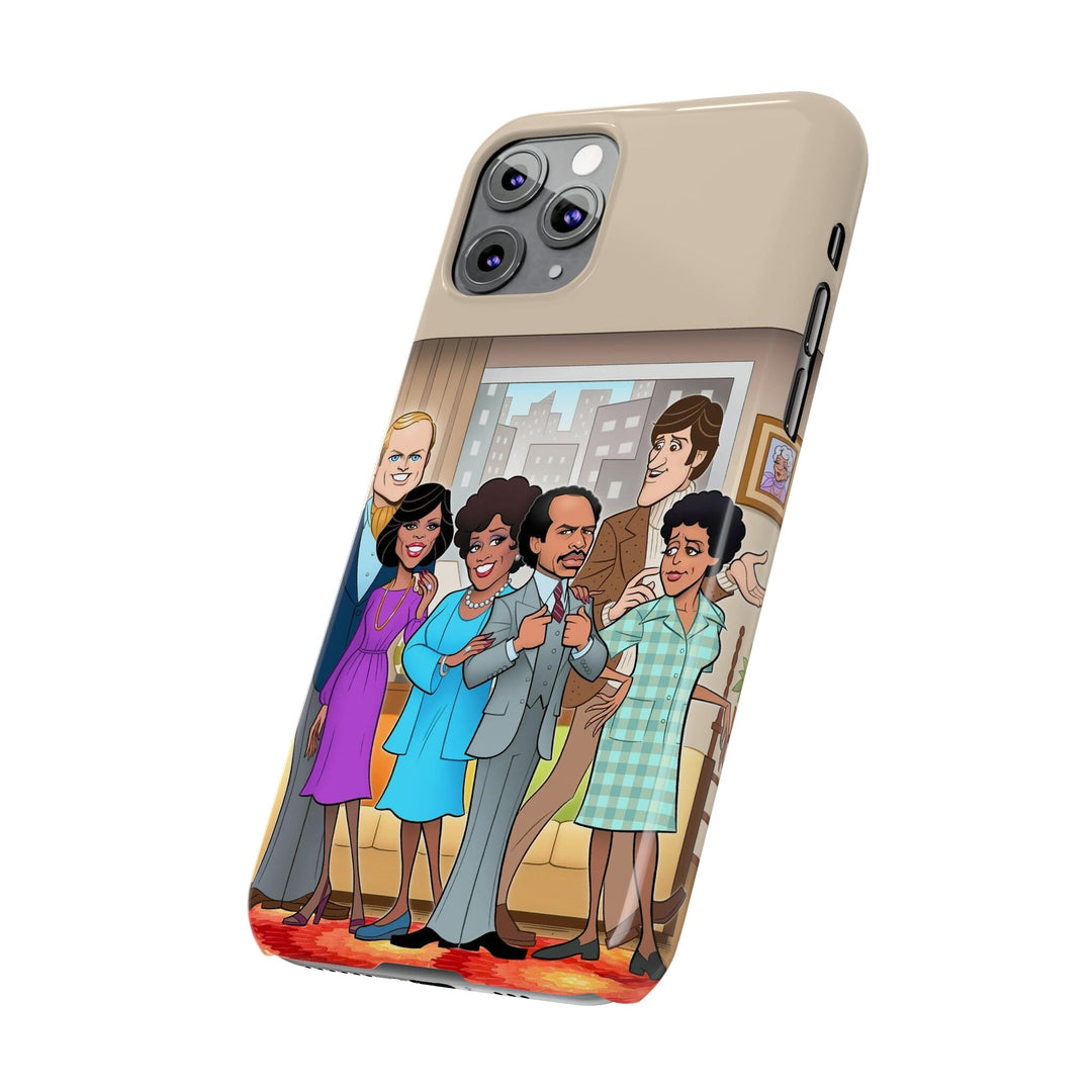 Movin' on up - Slim iPhone Cases