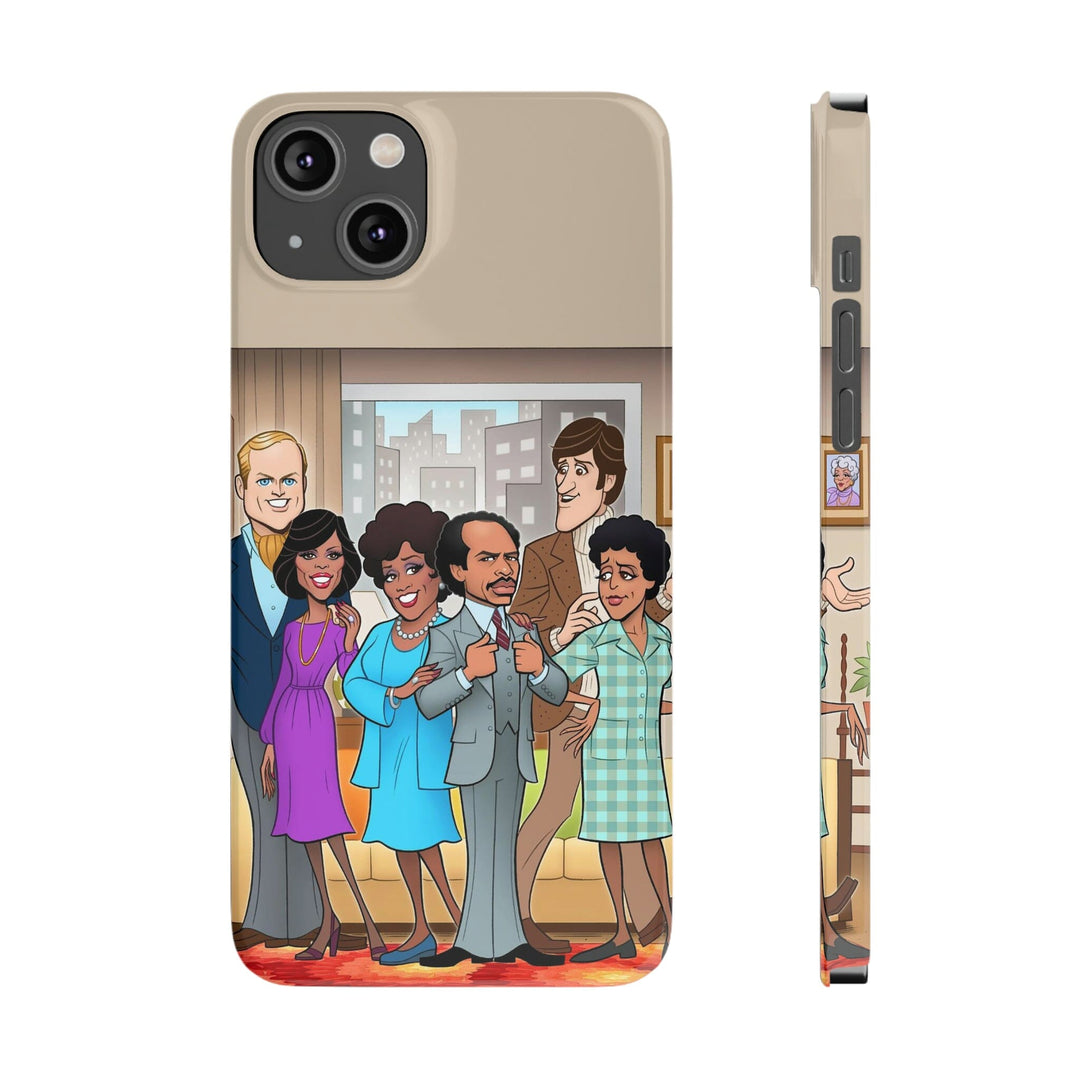 Movin' on up - Slim iPhone Cases