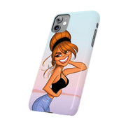 Never - Slim iPhone Cases