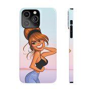 Never - Slim iPhone Cases