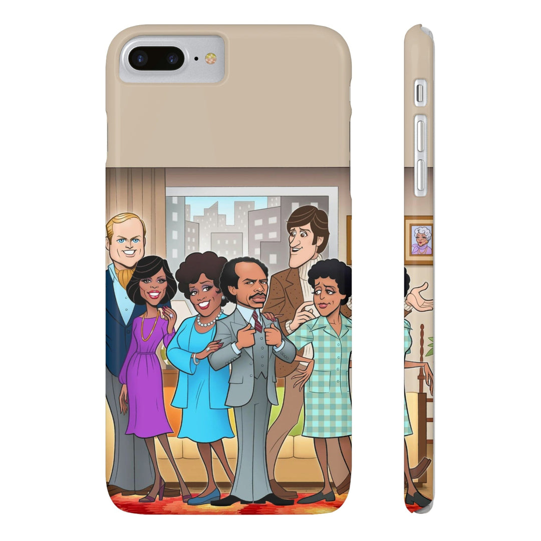 Movin' on up - Slim iPhone Cases