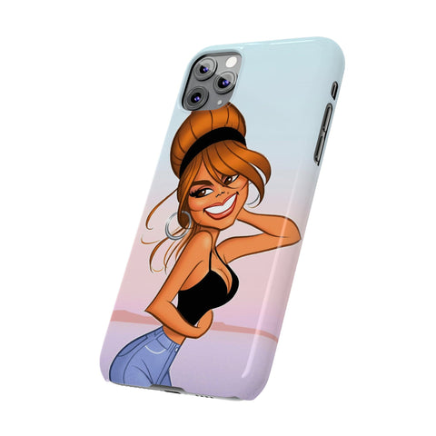 Never - Slim iPhone Cases
