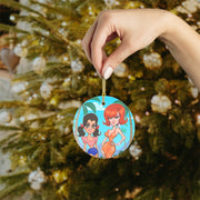 Island Girls - Glass Ornaments