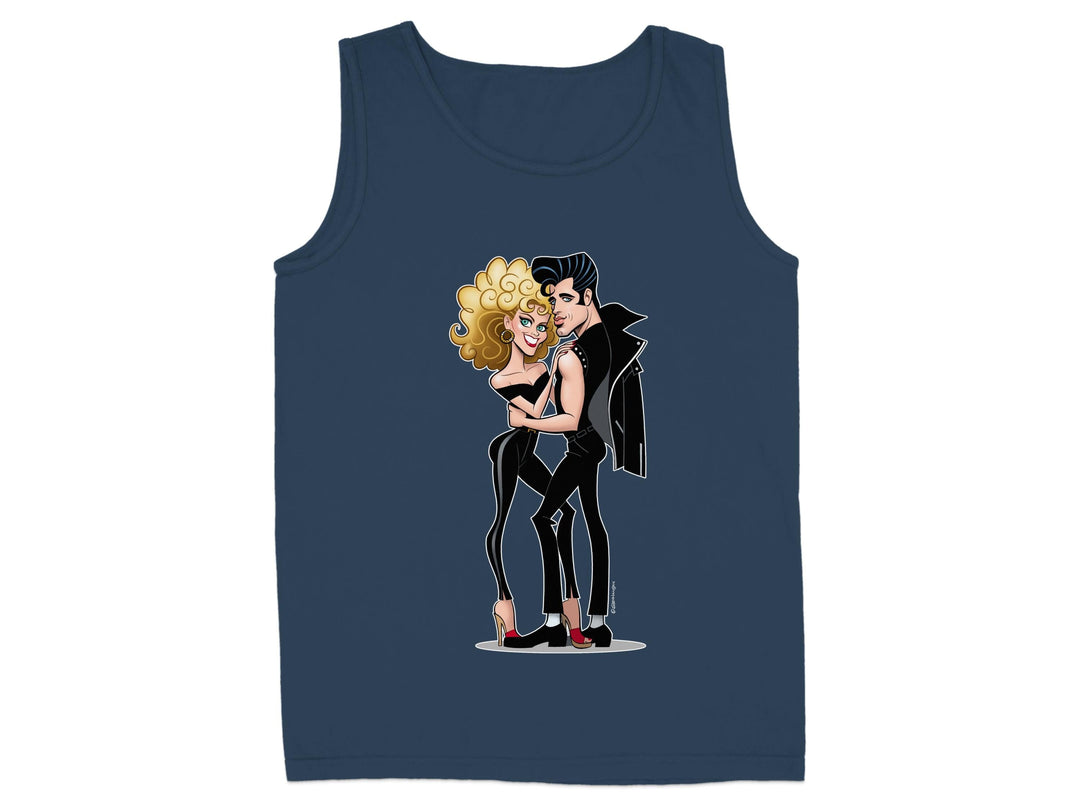 Rockabilly Couple Graphic Design Tank Top product type
