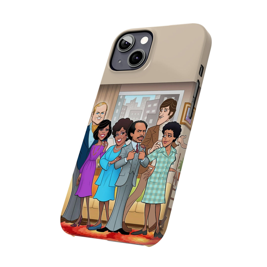 Movin' on up - Slim iPhone Cases