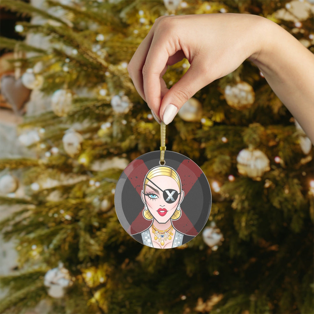 Spy Lady - Glass Ornaments