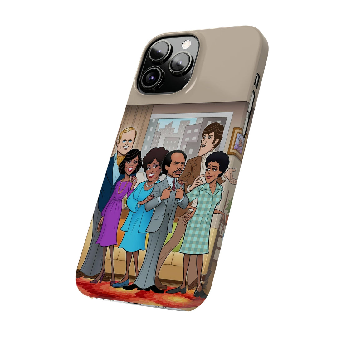 Movin' on up - Slim iPhone Cases