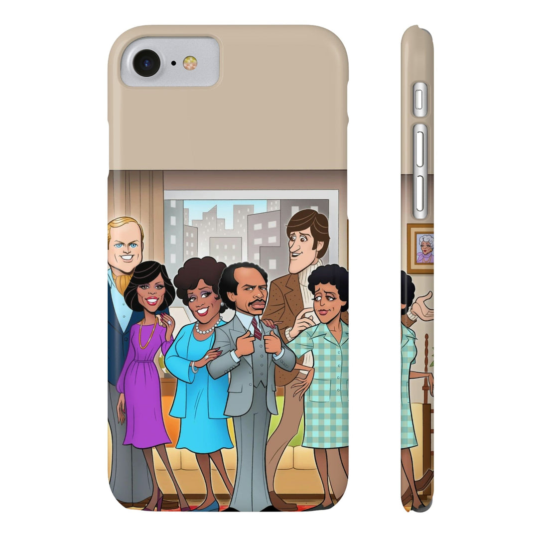 Movin' on up - Slim iPhone Cases