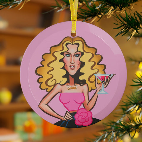 Cosmo Girl - Glass Ornaments