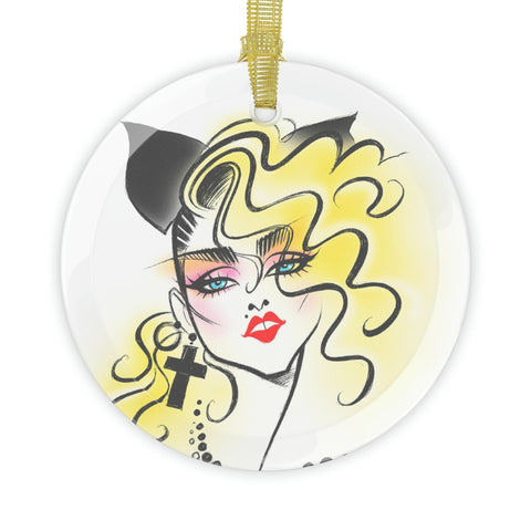 Lucky star - Glass Ornaments