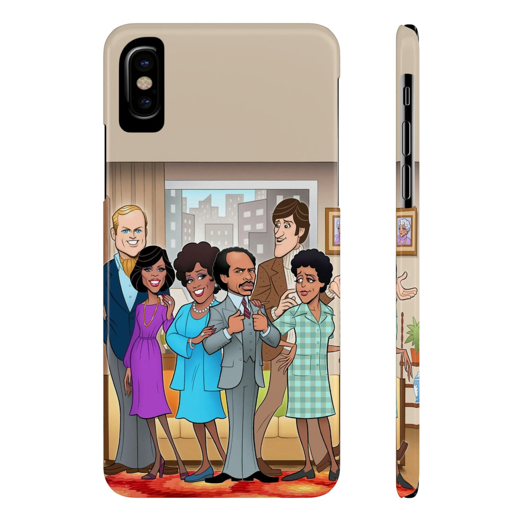 Movin' on up - Slim iPhone Cases